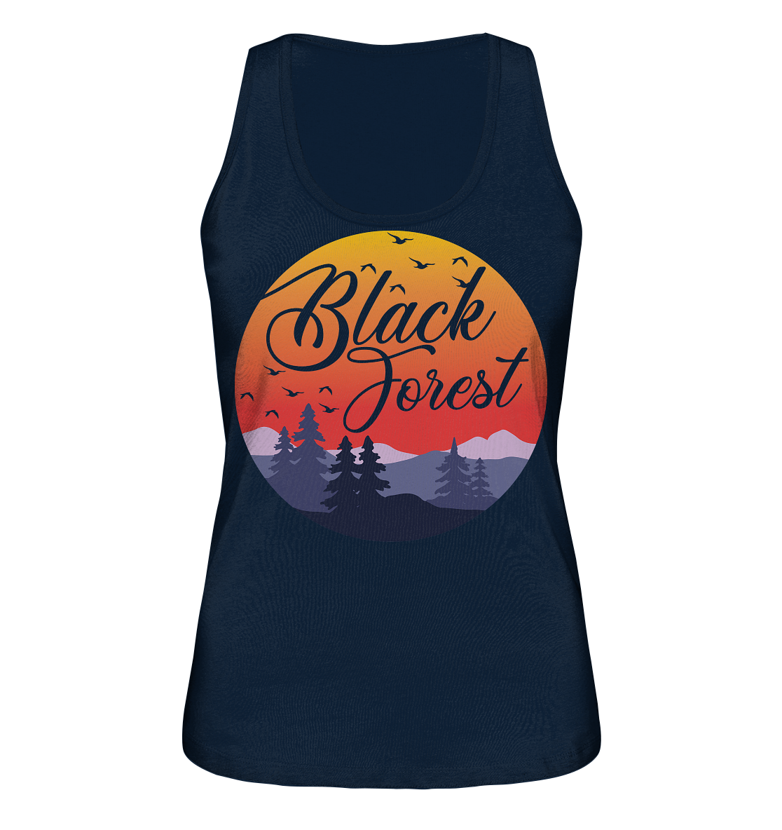 Black Forest Sunset | Damen Bio Organic Tank-Top