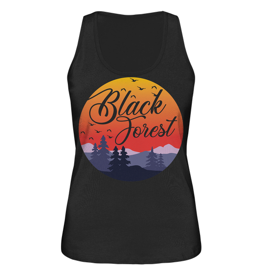 Black Forest Sunset | Damen Bio Organic Tank-Top