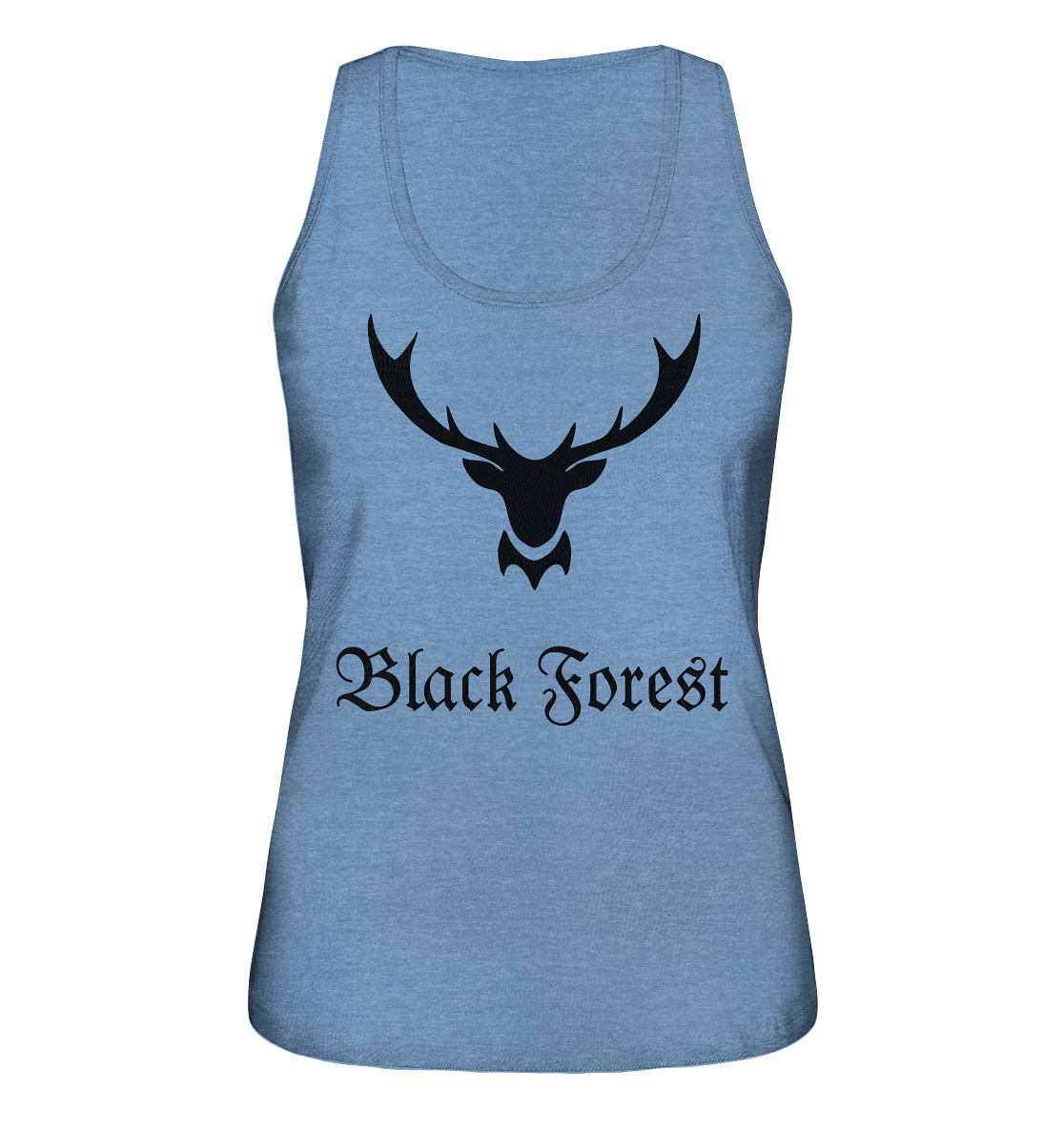 Black Forest Hirschgeweih | Organic Damen Tank Top