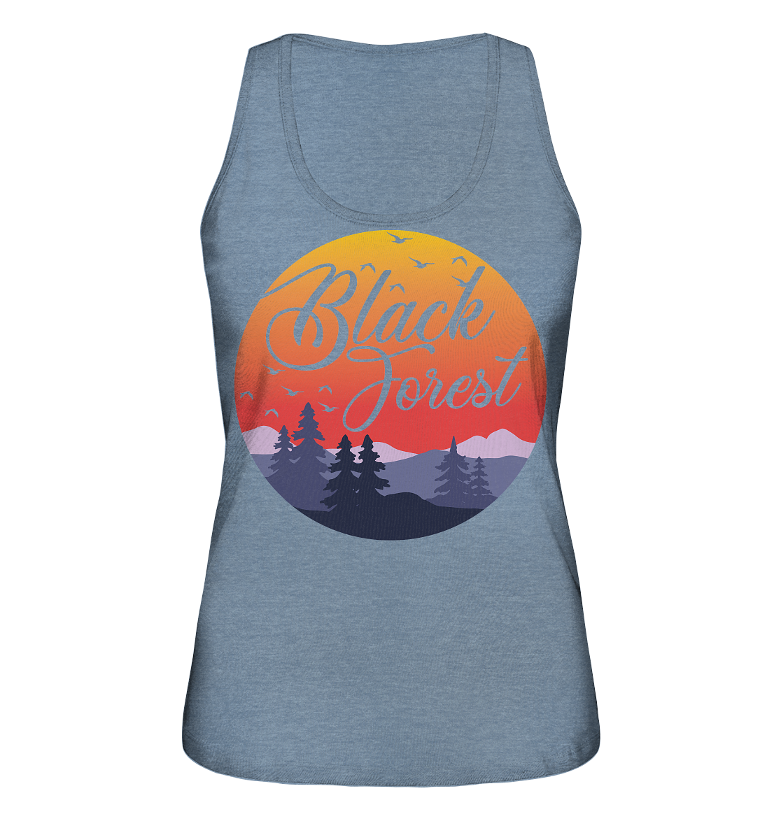 Black Forest Sunset | Damen Bio Organic Tank-Top