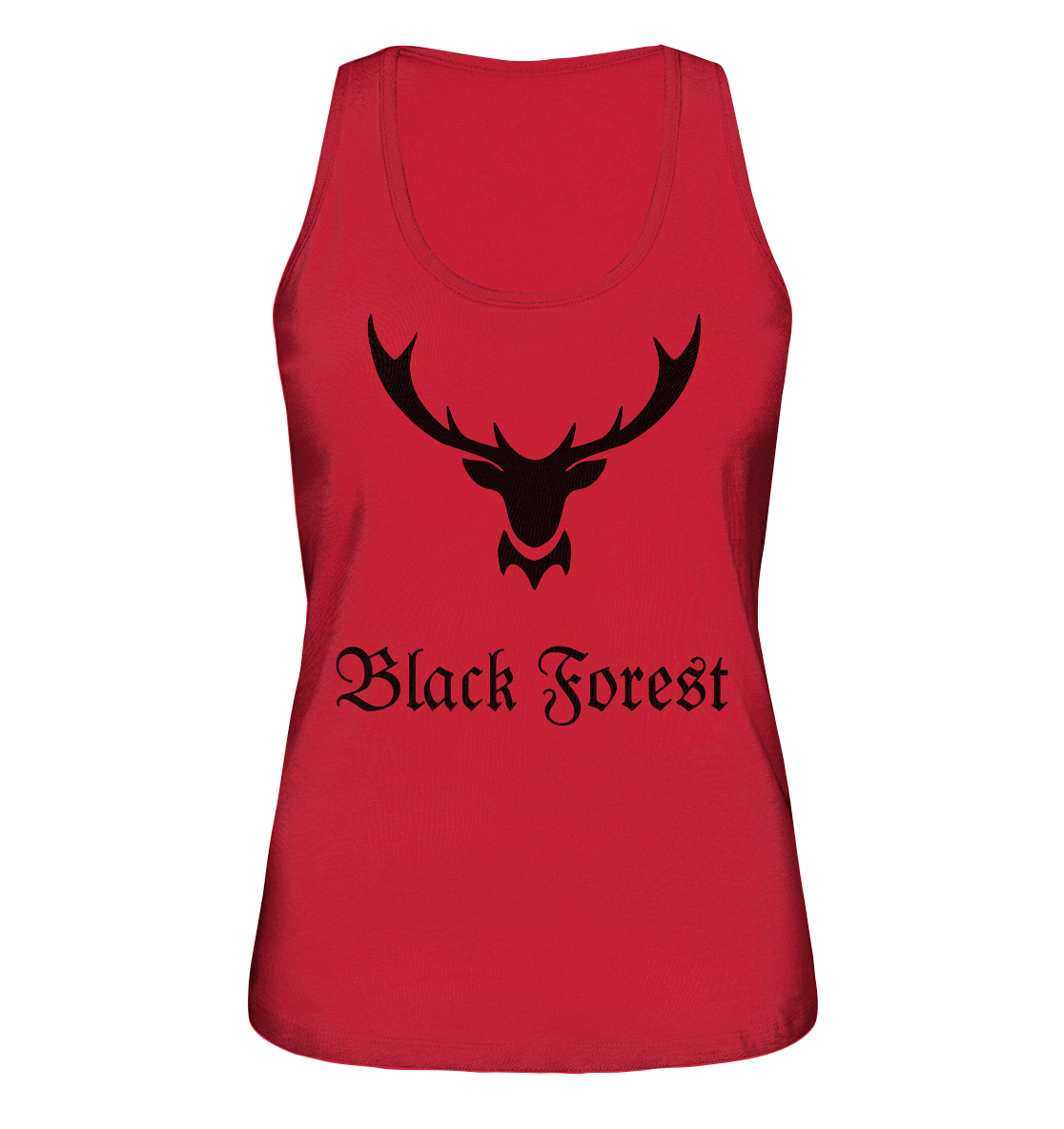 Black Forest Hirschgeweih | Organic Damen Tank Top