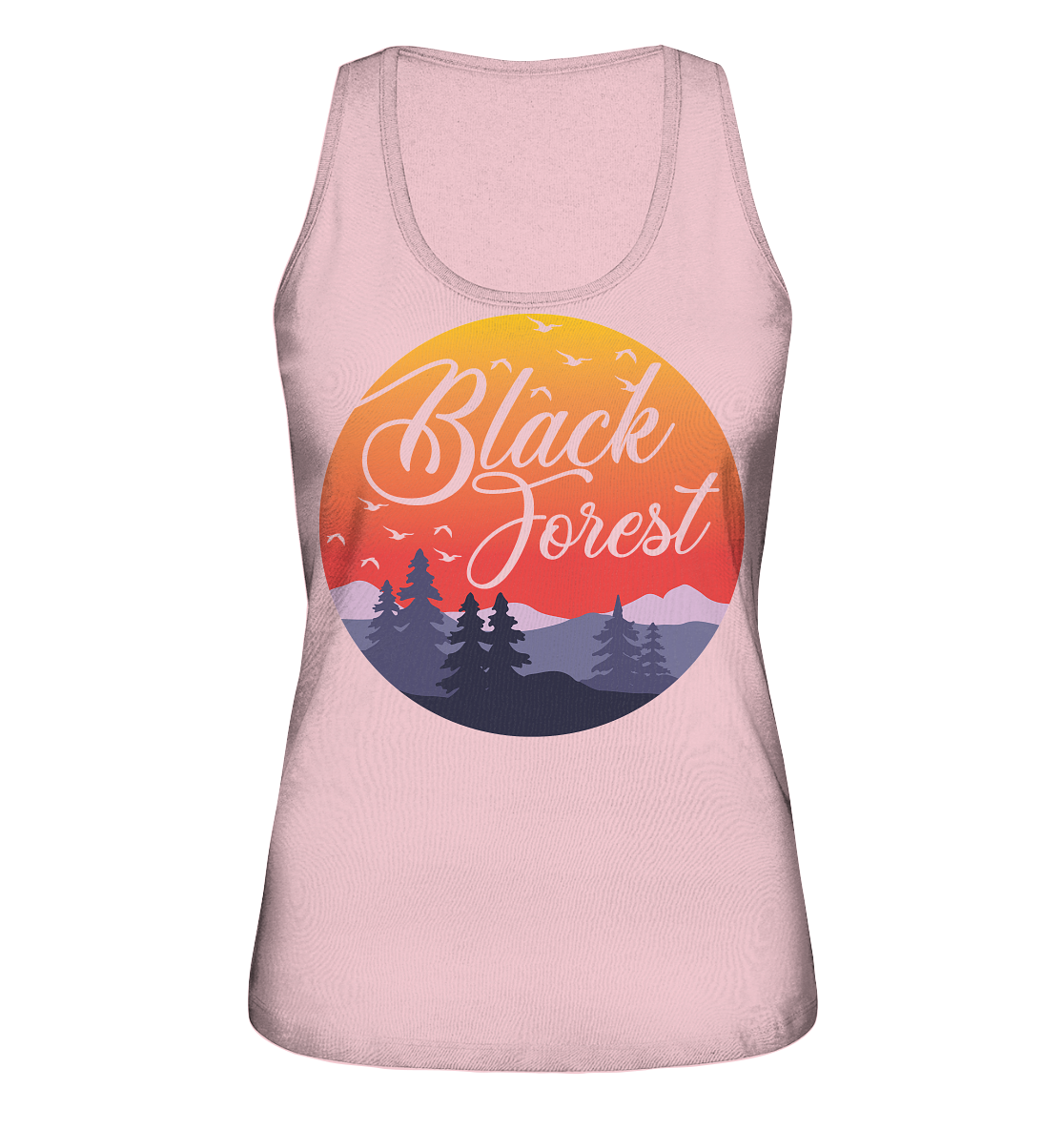 Black Forest Sunset | Damen Bio Organic Tank-Top