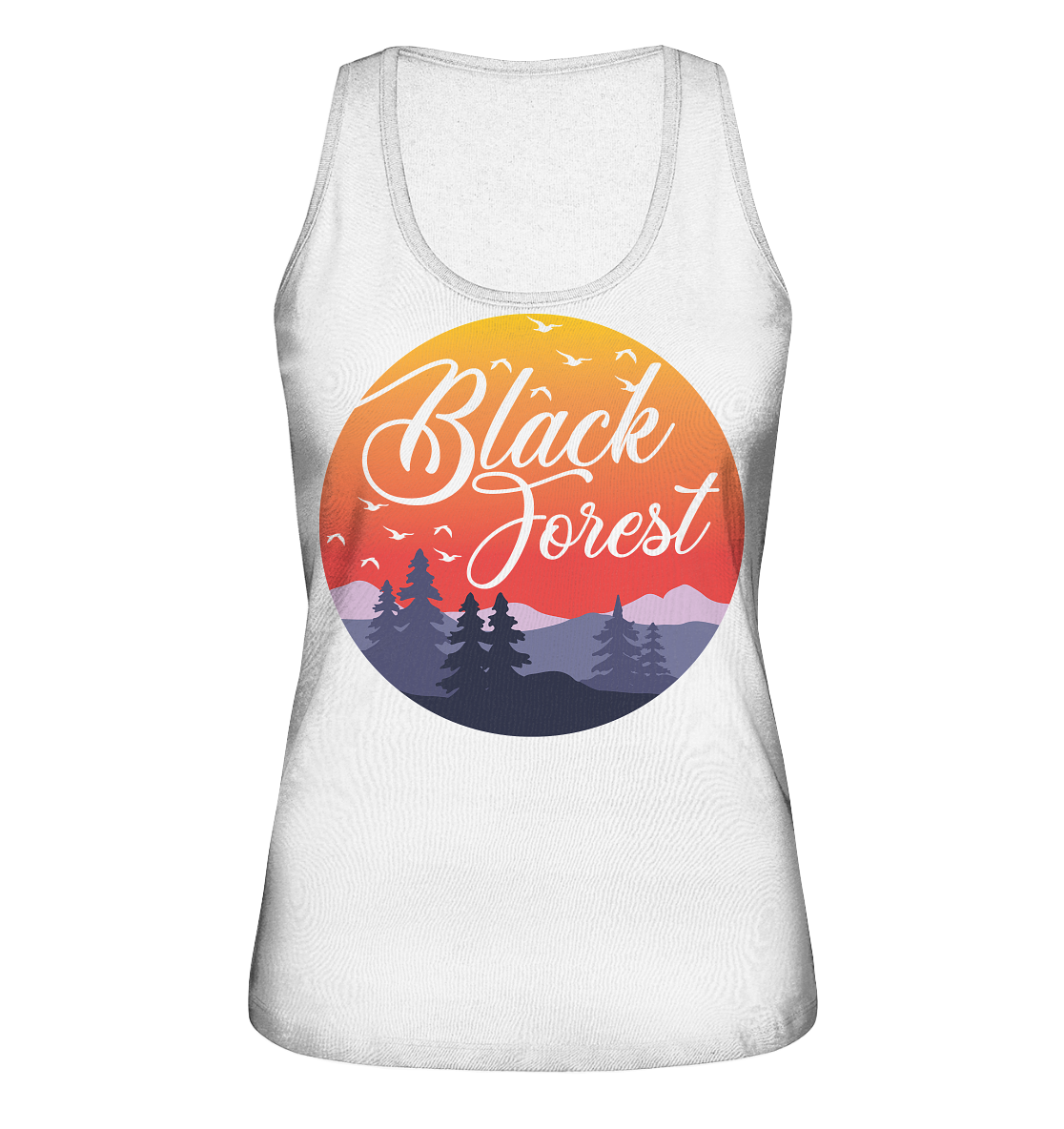 Black Forest Sunset | Damen Bio Organic Tank-Top