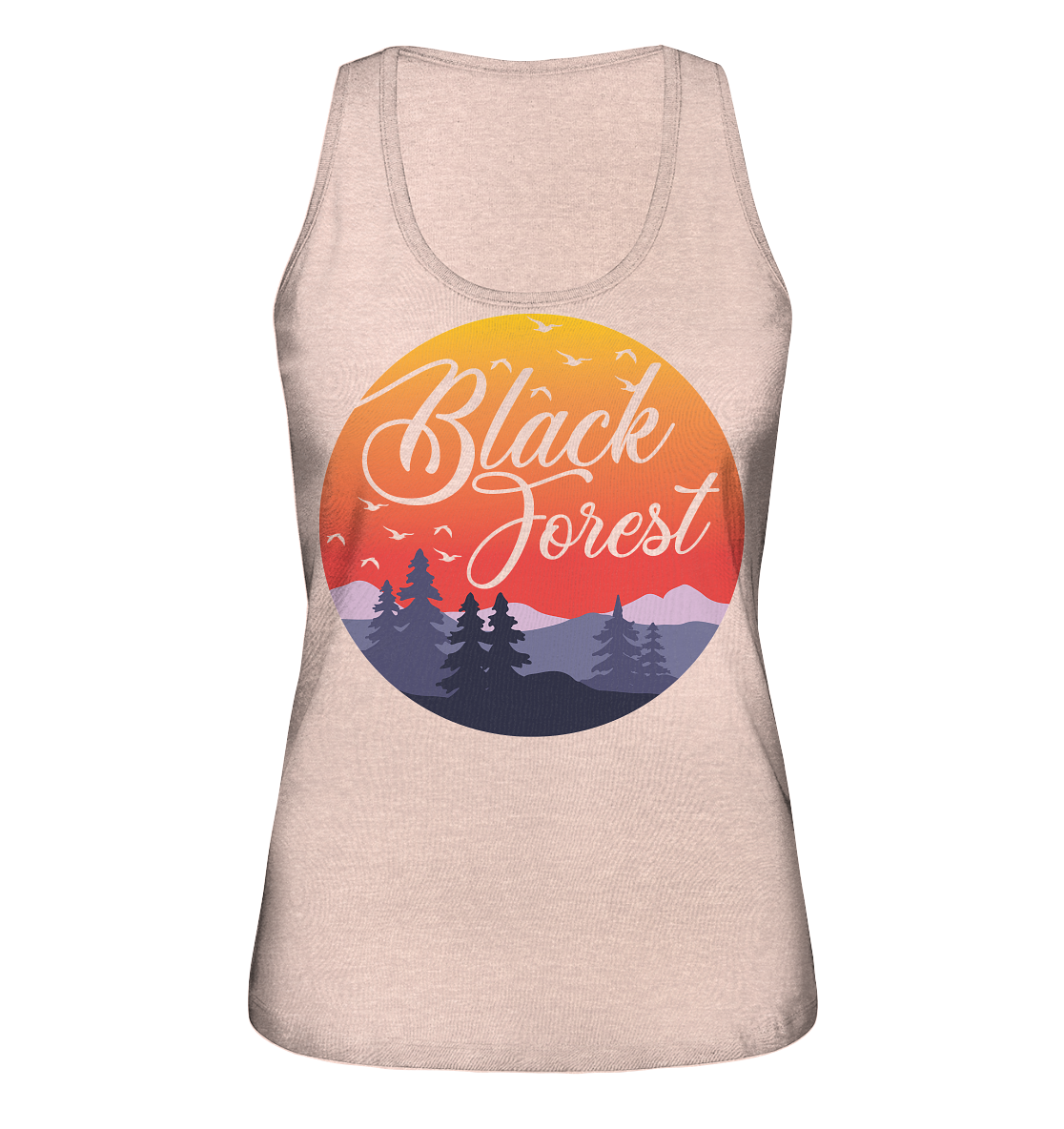 Black Forest Sunset | Damen Bio Organic Tank-Top