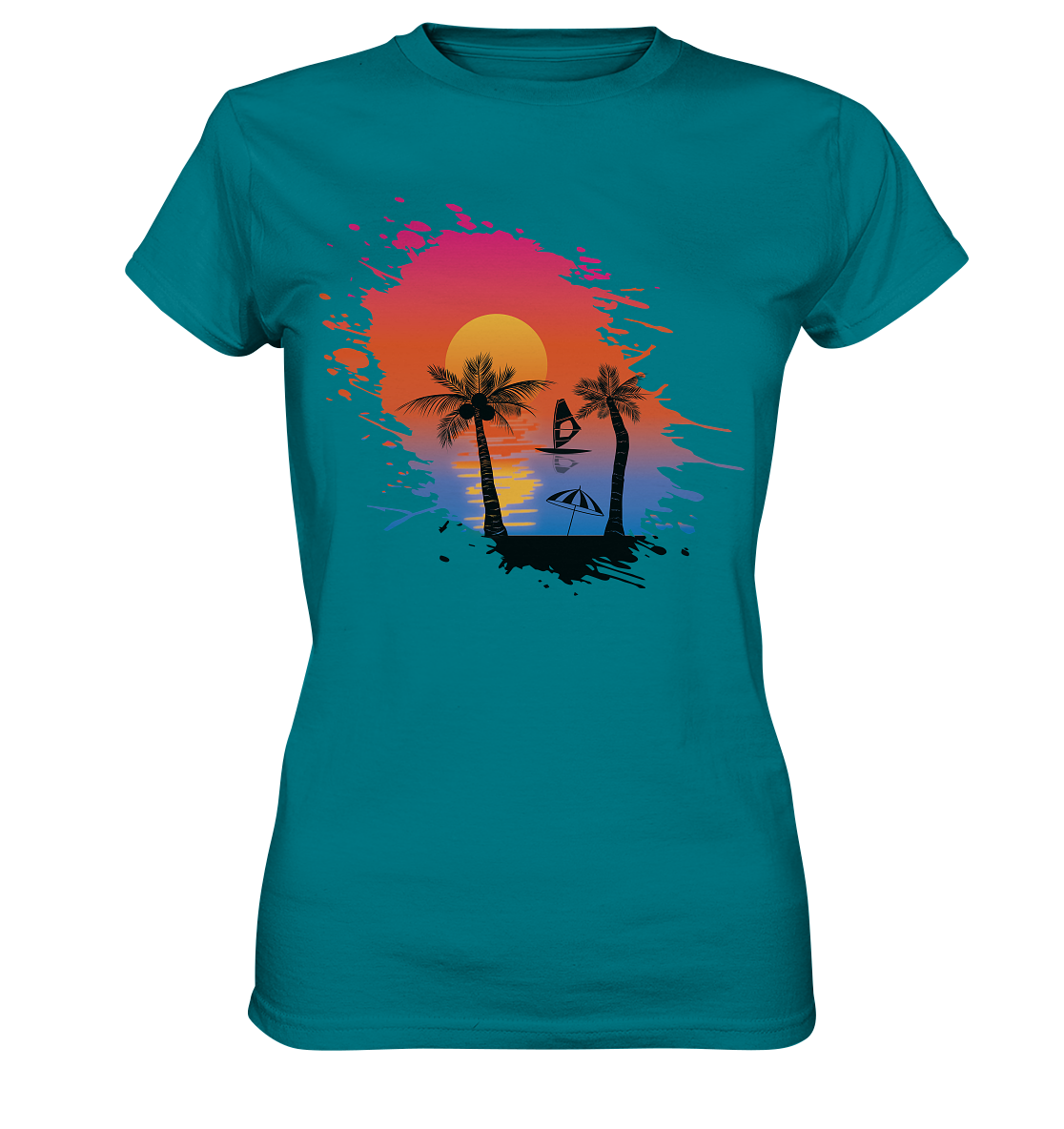 Urlaub am Meer | Organic Damen T-Shirt