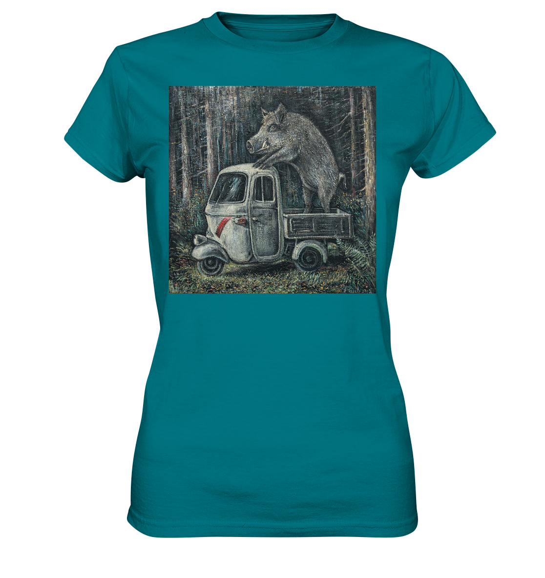 Apecinghiale | Damen Premium T-Shirt