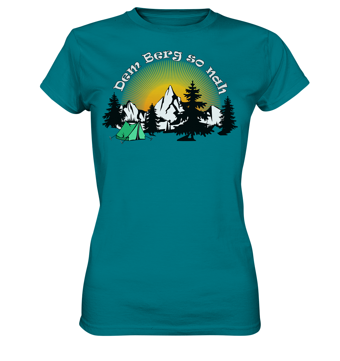 Dem Berg so nah | Damen Premium T-Shirt