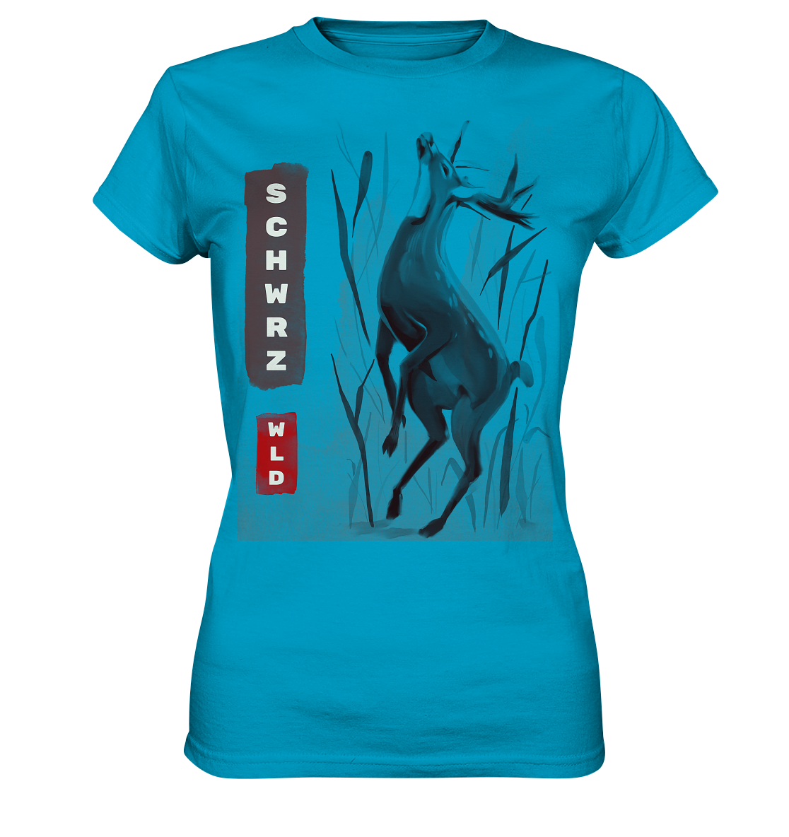 SCHWRZ WLD | Damen Premium T-Shirt