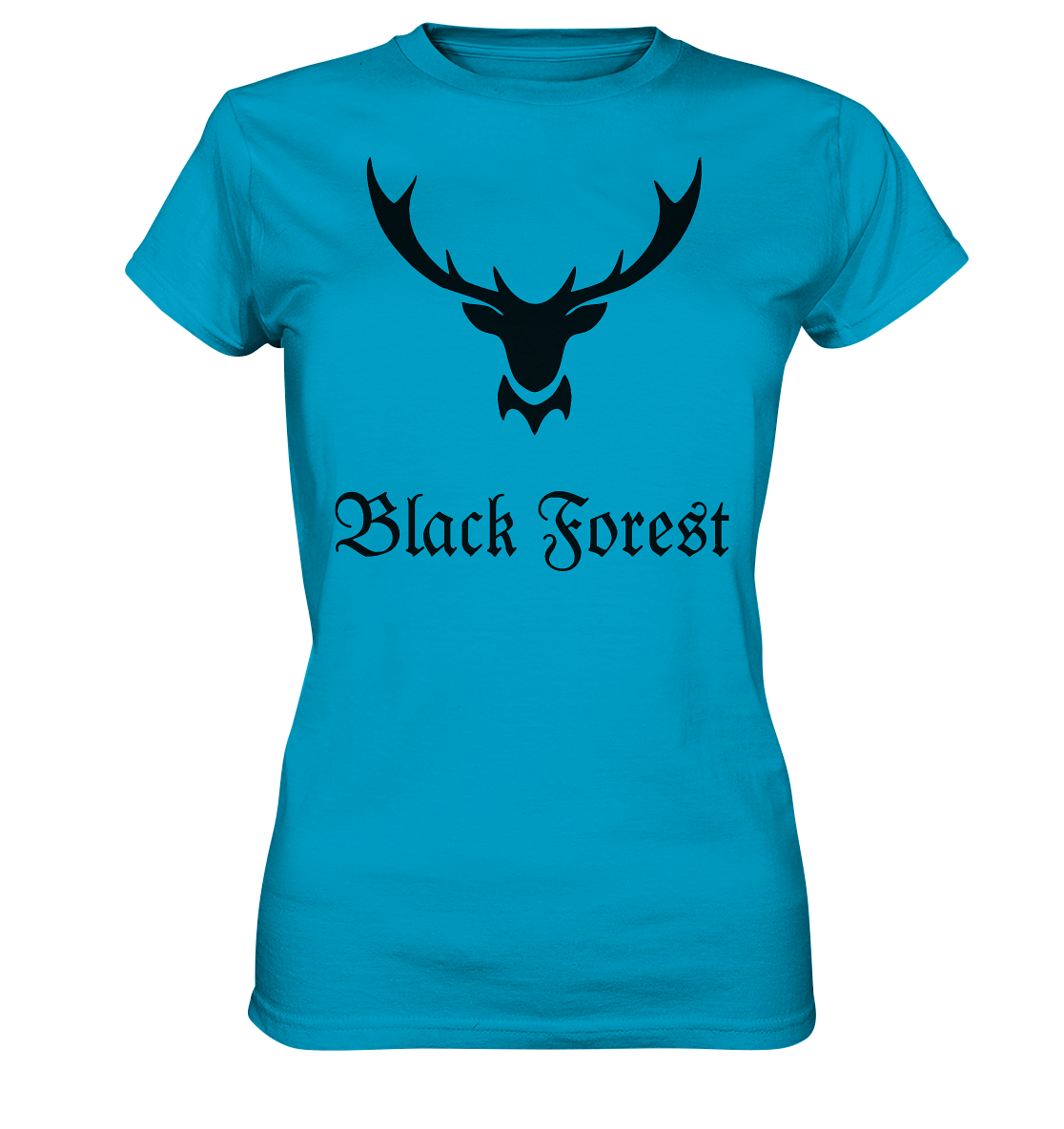 Black Forest Hirschgeweih | Damen Premium T-Shirt