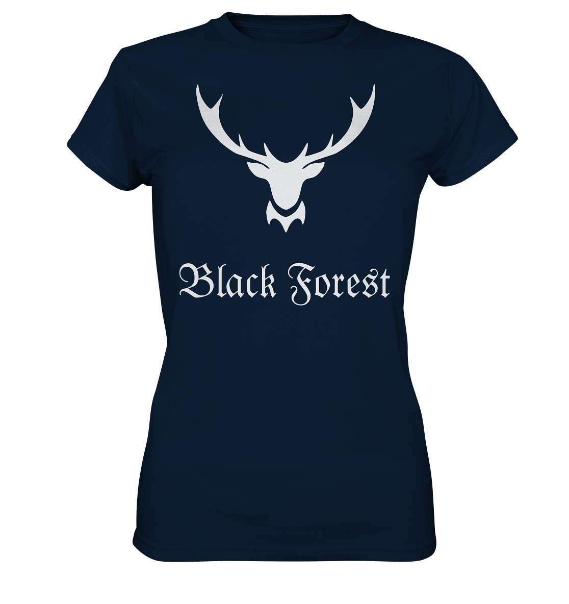 Black Forest Hirschgeweih | Damen Premium T-Shirt