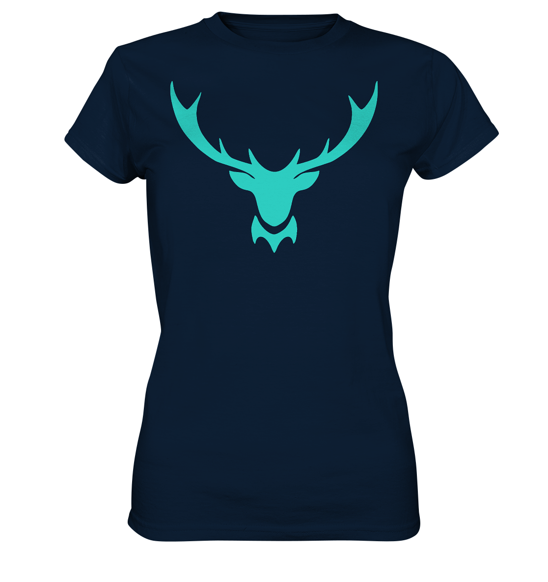 Hirschgeweih | Damen Premium T-Shirt