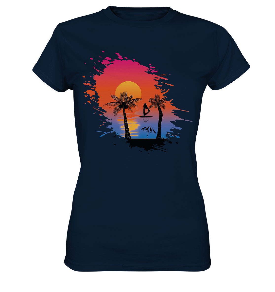 Urlaub am Meer | Organic Damen T-Shirt