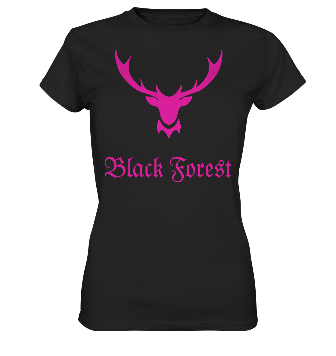 Black Forest Hirschgeweih | Damen Premium T-Shirt