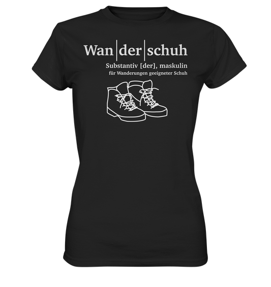 Wanderschuh | Damen Premium T-Shirt