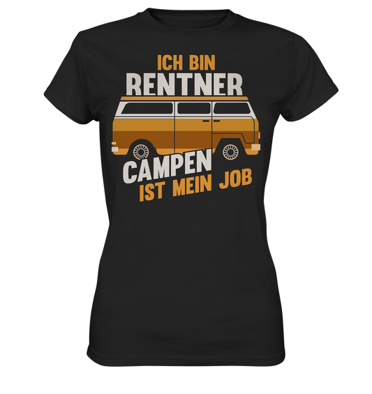 Rentner Camping | Damen Premium T-Shirt