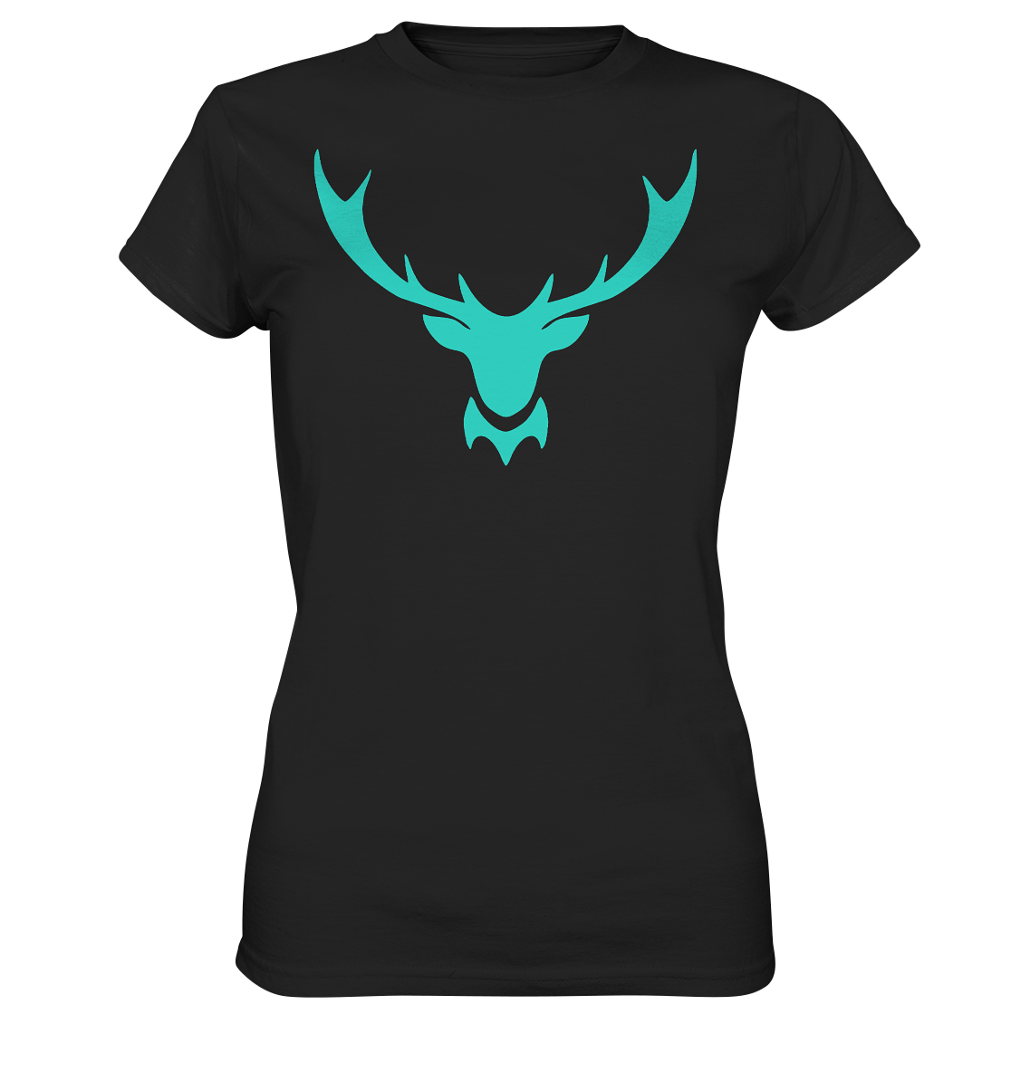 Hirschgeweih | Damen Premium T-Shirt