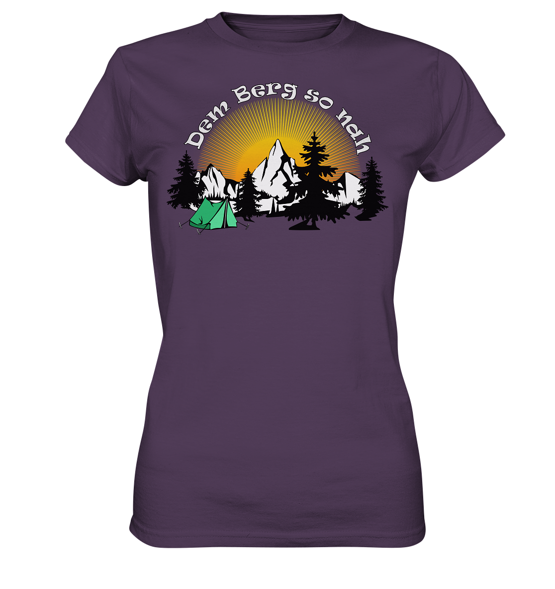 Dem Berg so nah | Damen Premium T-Shirt