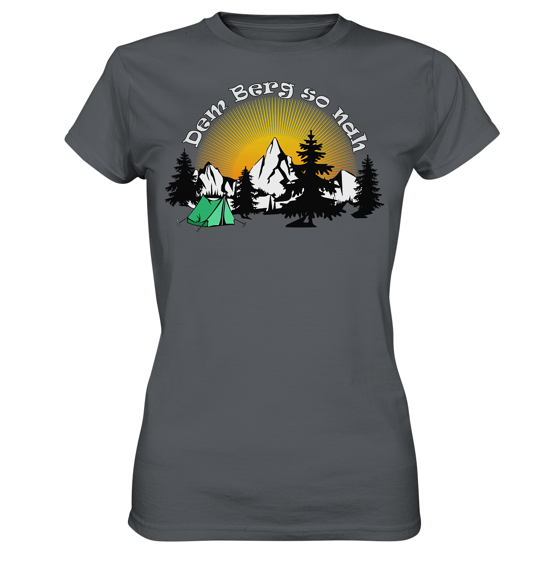 Dem Berg so nah | Damen Premium T-Shirt