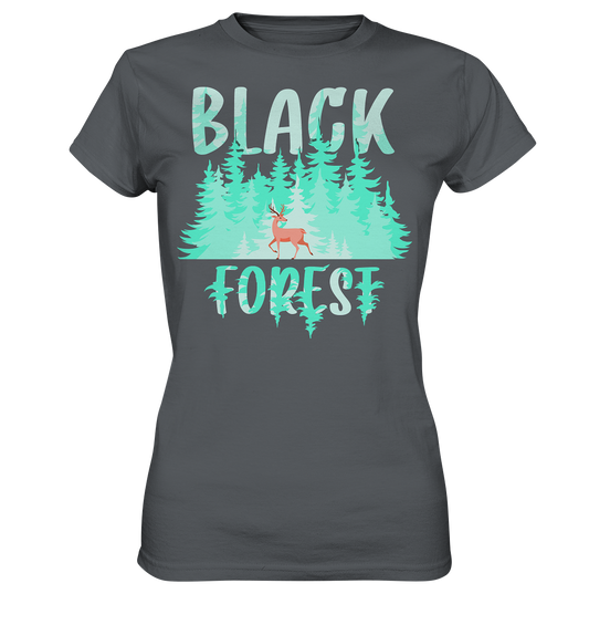 Black In The Forest | Damen Premium T-Shirt