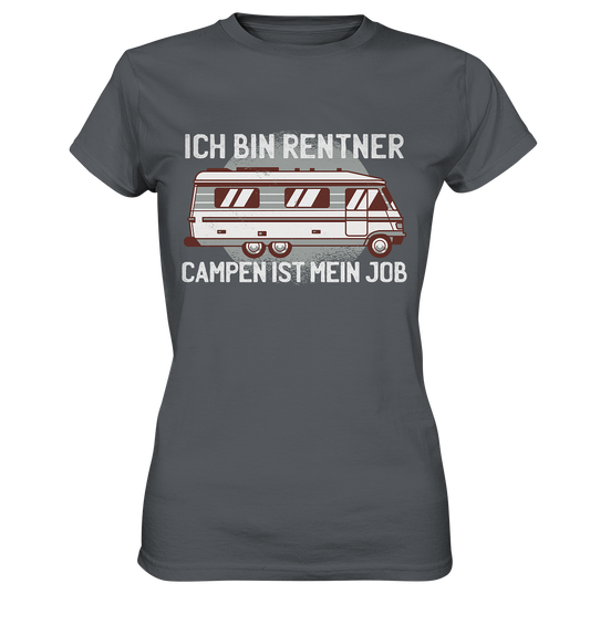 Rentner Camping | Damen Premium T-Shirt