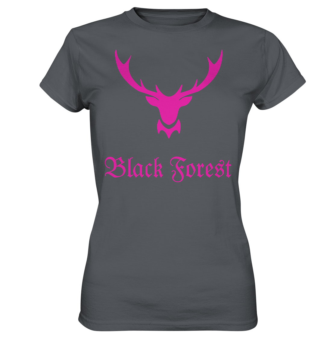 Black Forest Hirschgeweih | Damen Premium T-Shirt