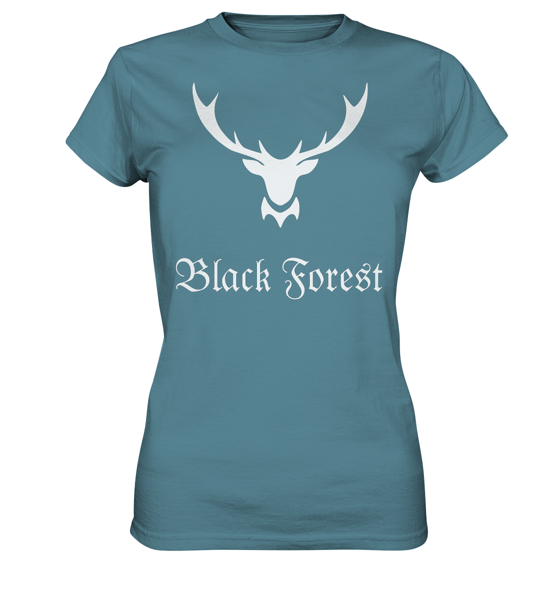 Black Forest Hirschgeweih | Damen Premium T-Shirt