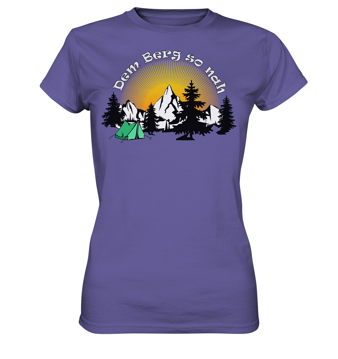 Dem Berg so nah | Damen Premium T-Shirt