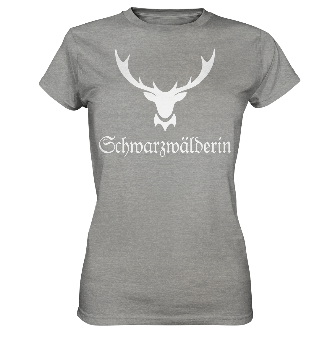 Schwarzwälderin Hirschgeweih | Organic Damenshirt