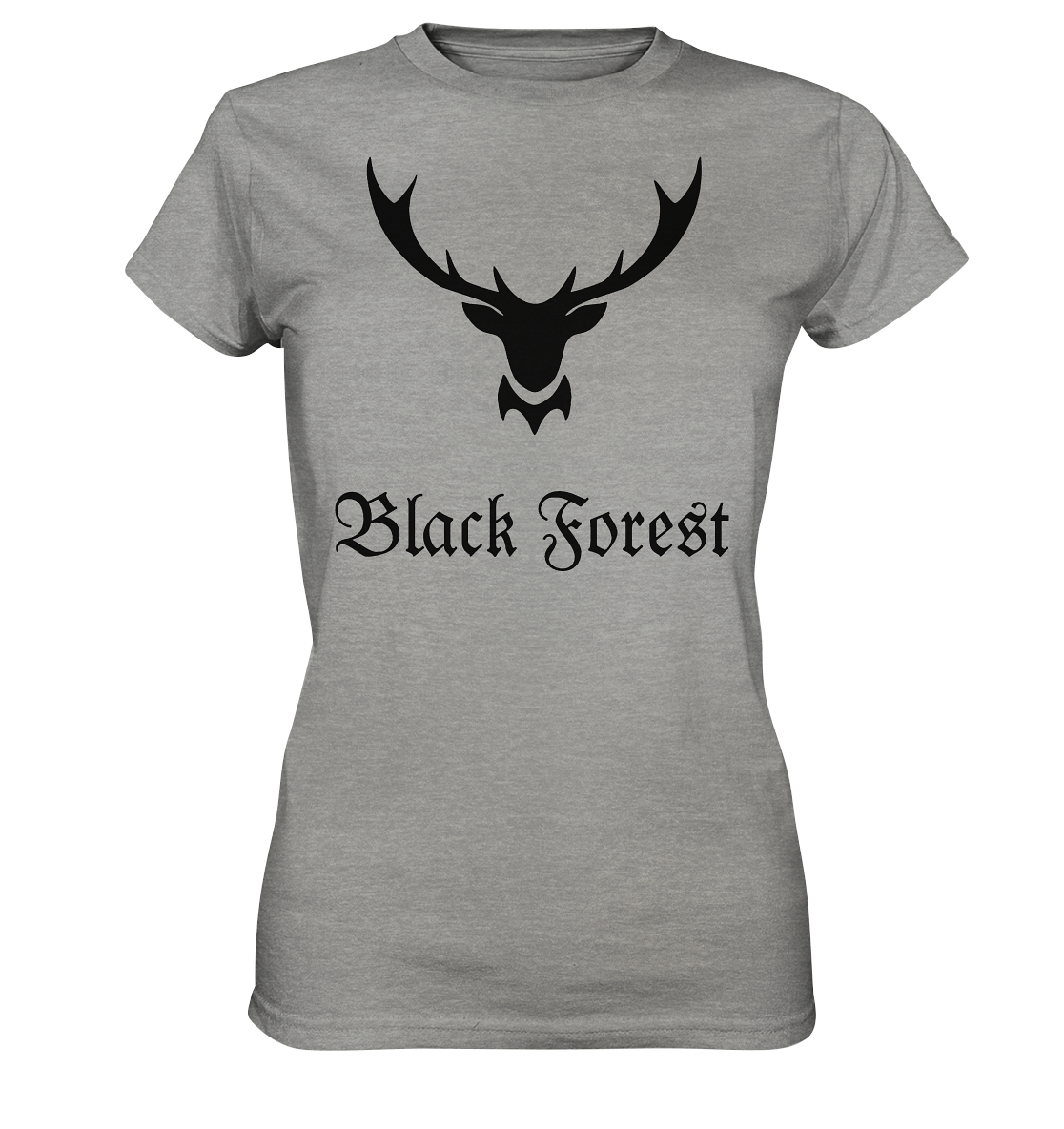 Black Forest Hirschgeweih | Damen Premium T-Shirt