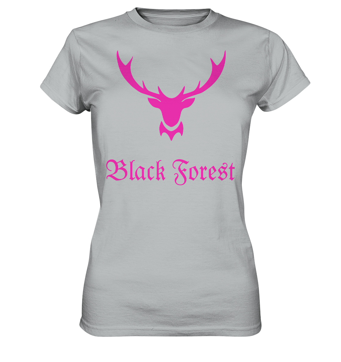 Black Forest Hirschgeweih | Damen Premium T-Shirt