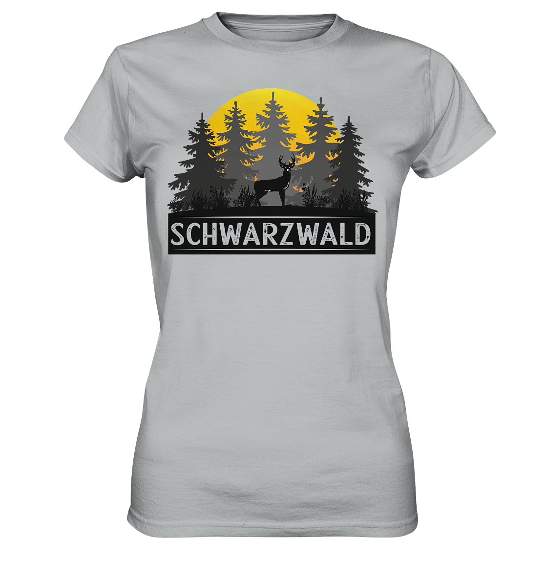 Schwarzwald Sonnenuntergang | Damen Premium T-Shirt