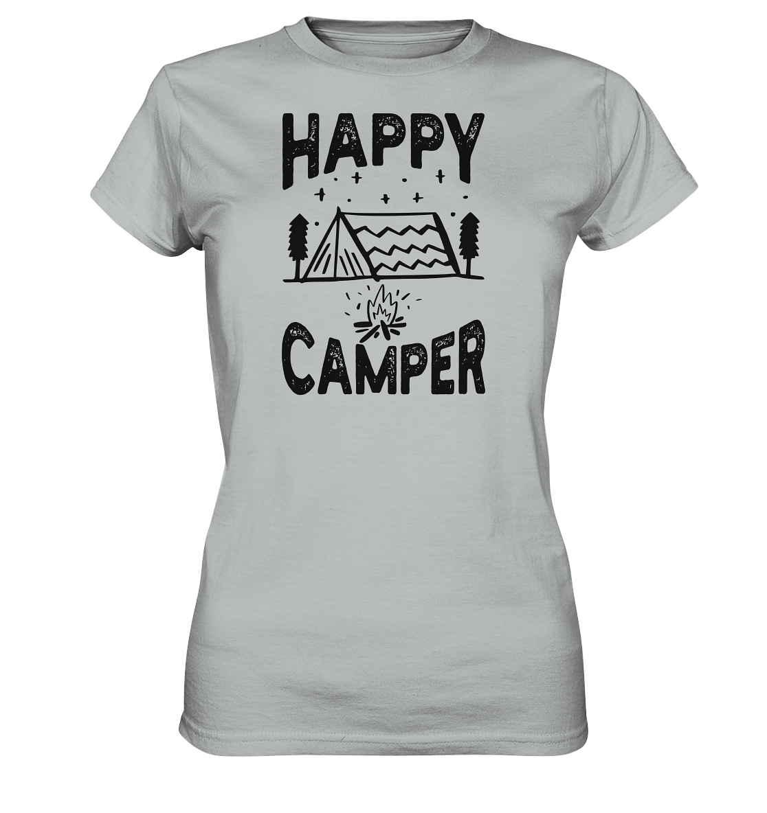 Happy Camper | Damen Premium T-Shirt