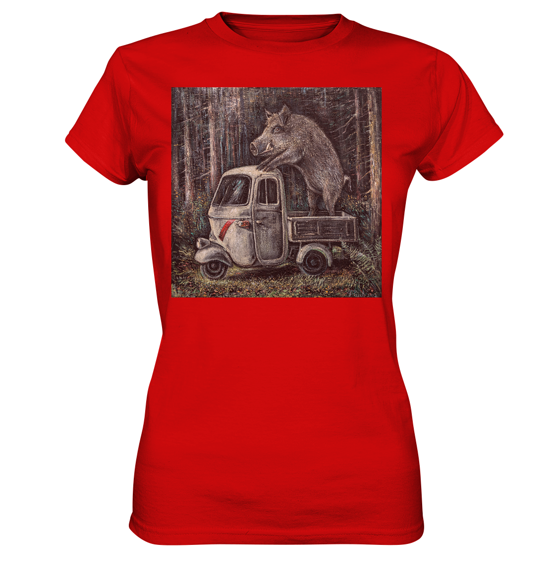 Apecinghiale | Damen Premium T-Shirt