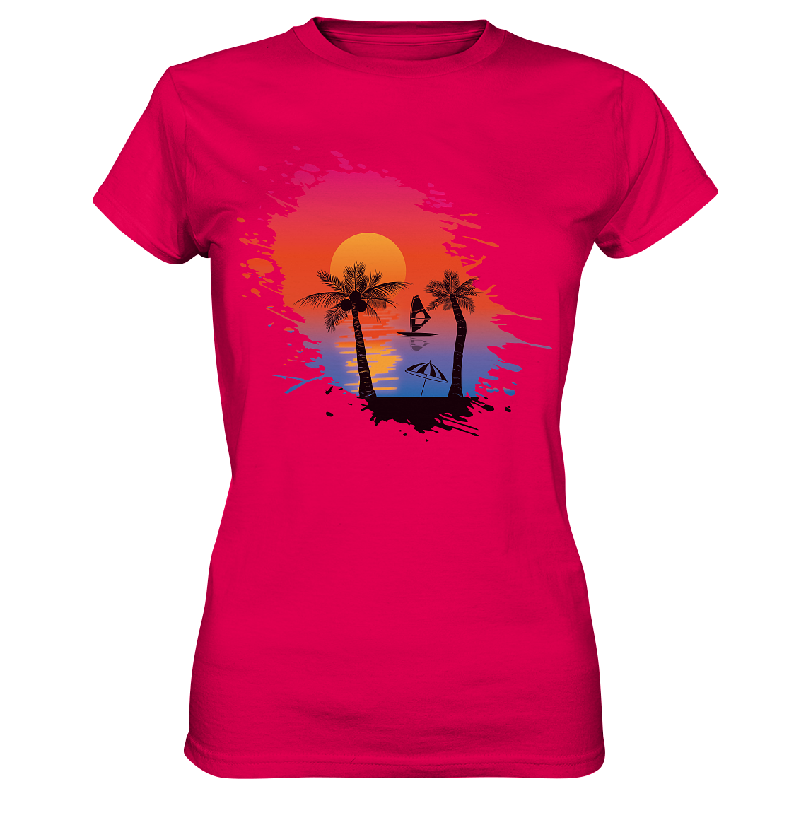 Urlaub am Meer | Organic Damen T-Shirt