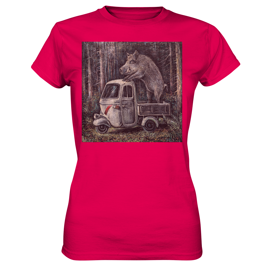 Apecinghiale | Damen Premium T-Shirt