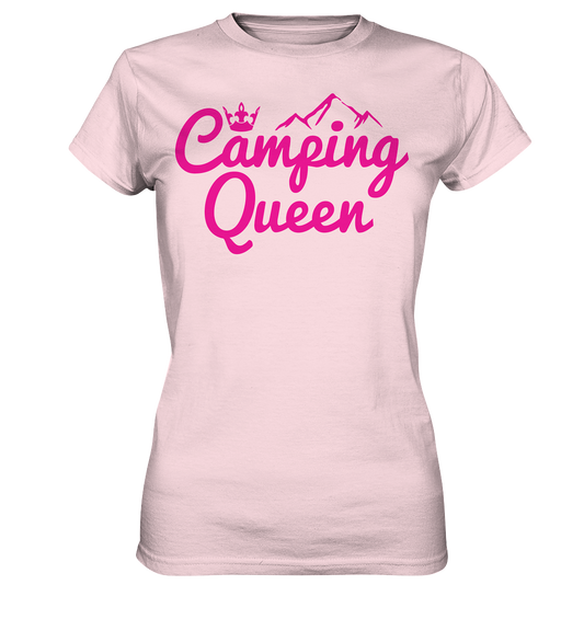 Camping Queen | Organic Damen T-Shirt Gr. XS