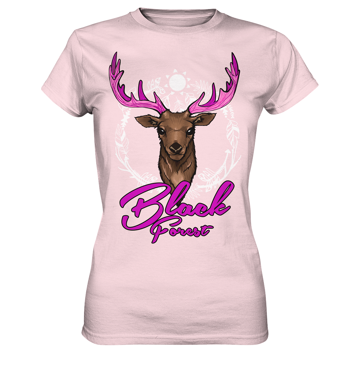 Black Forest Hirsch | Organic Damenshirt