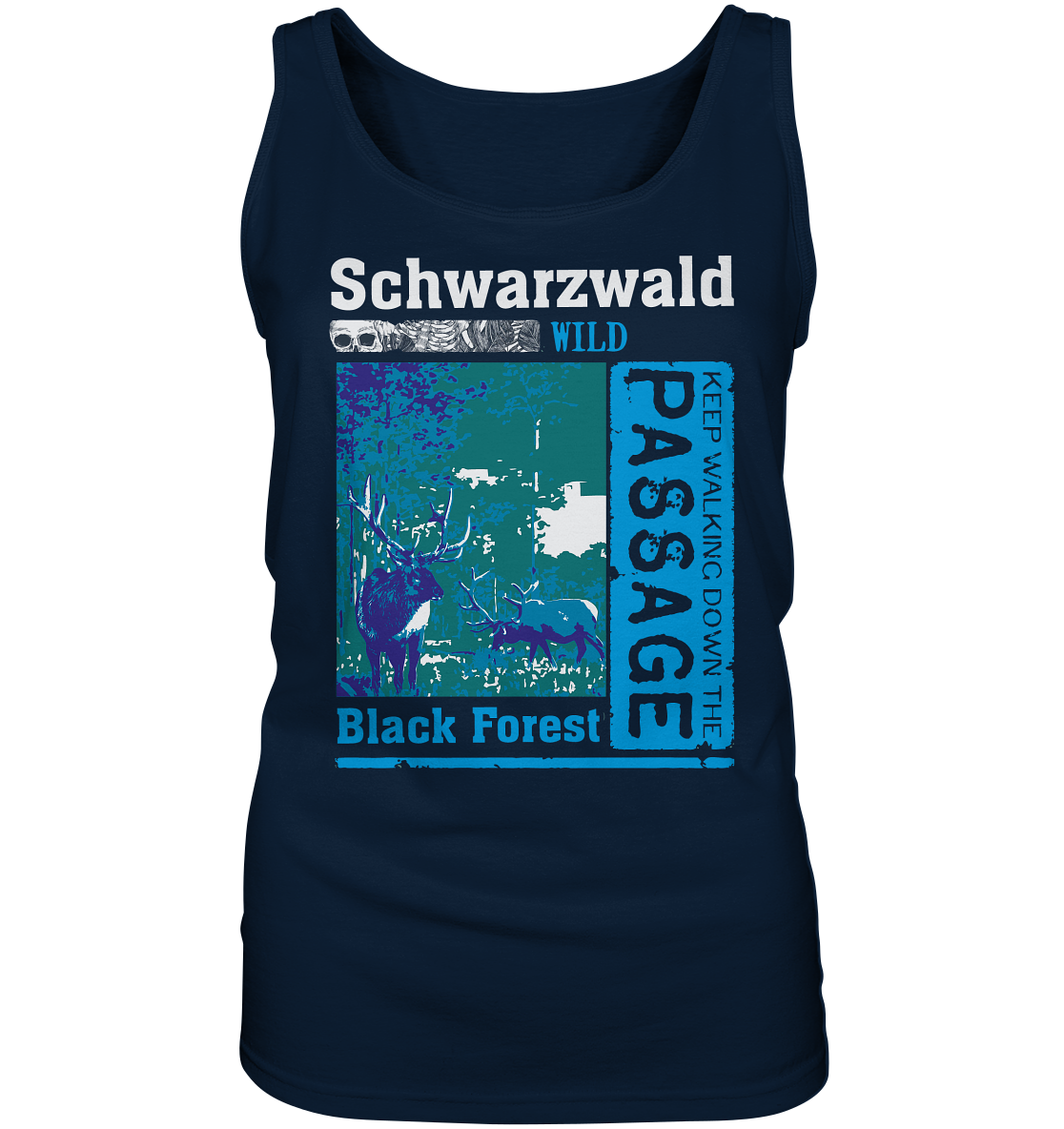 Schwarzwald Wild Passage | Damen Tank Top