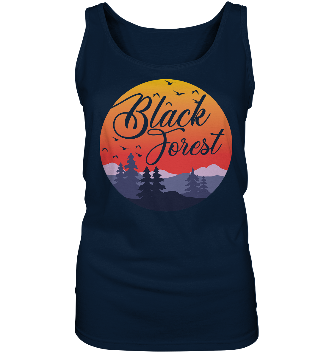 Black Forest Sunset | Damen Tank-Top