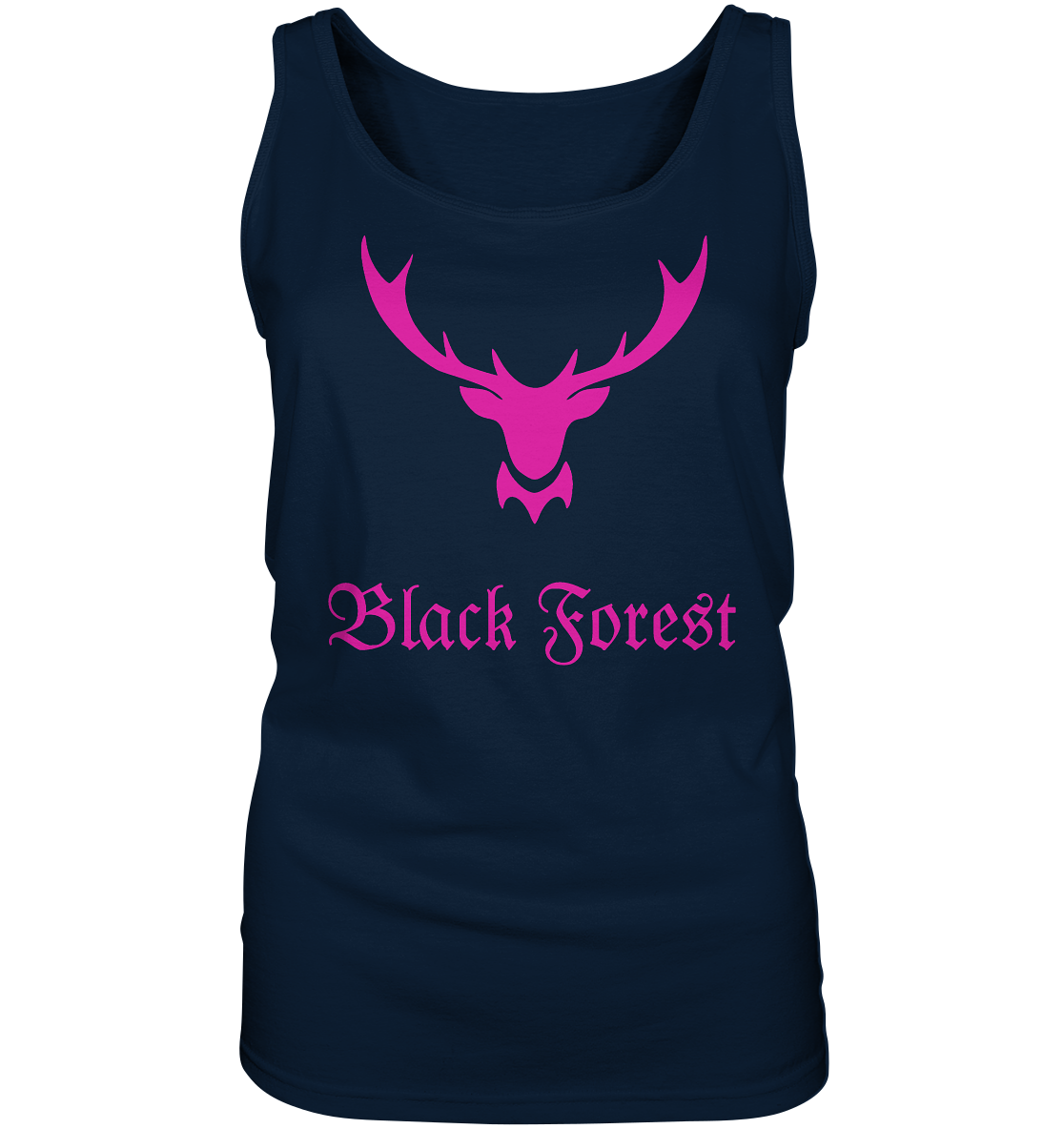 Black Forest Hirschgeweih | Organic Damen Tank-Top