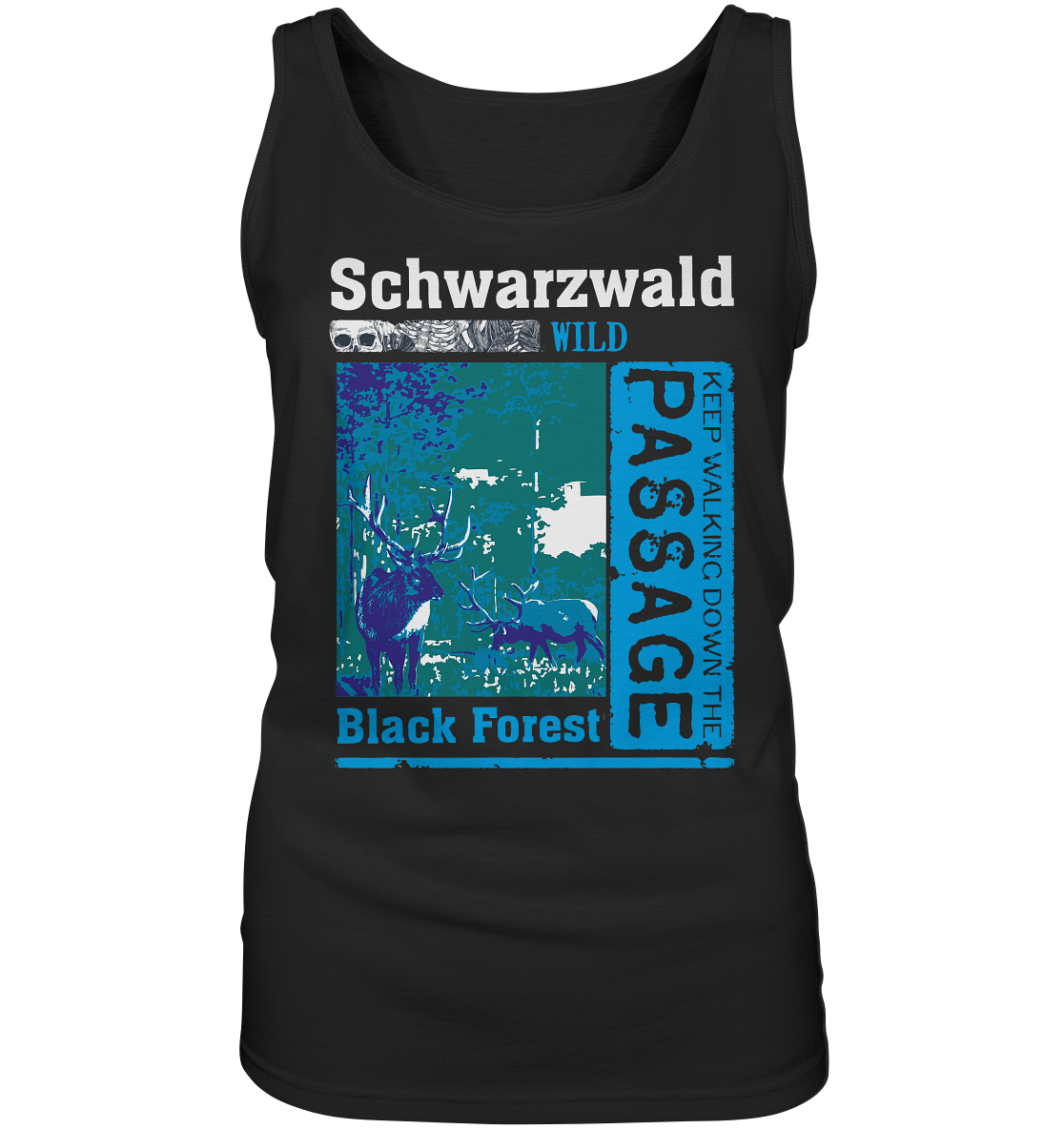 Schwarzwald Wild Passage | Damen Tank Top