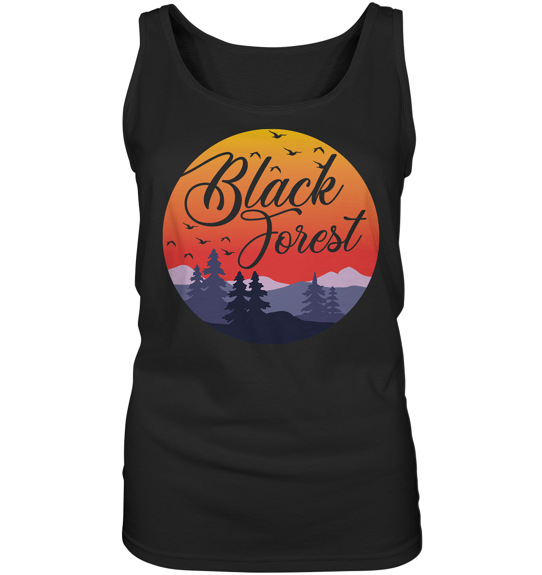 Black Forest Sunset | Damen Tank-Top