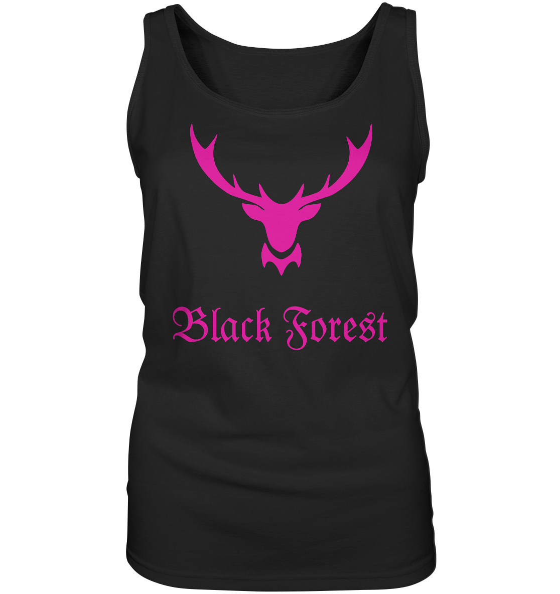 Black Forest Hirschgeweih | Organic Damen Tank-Top