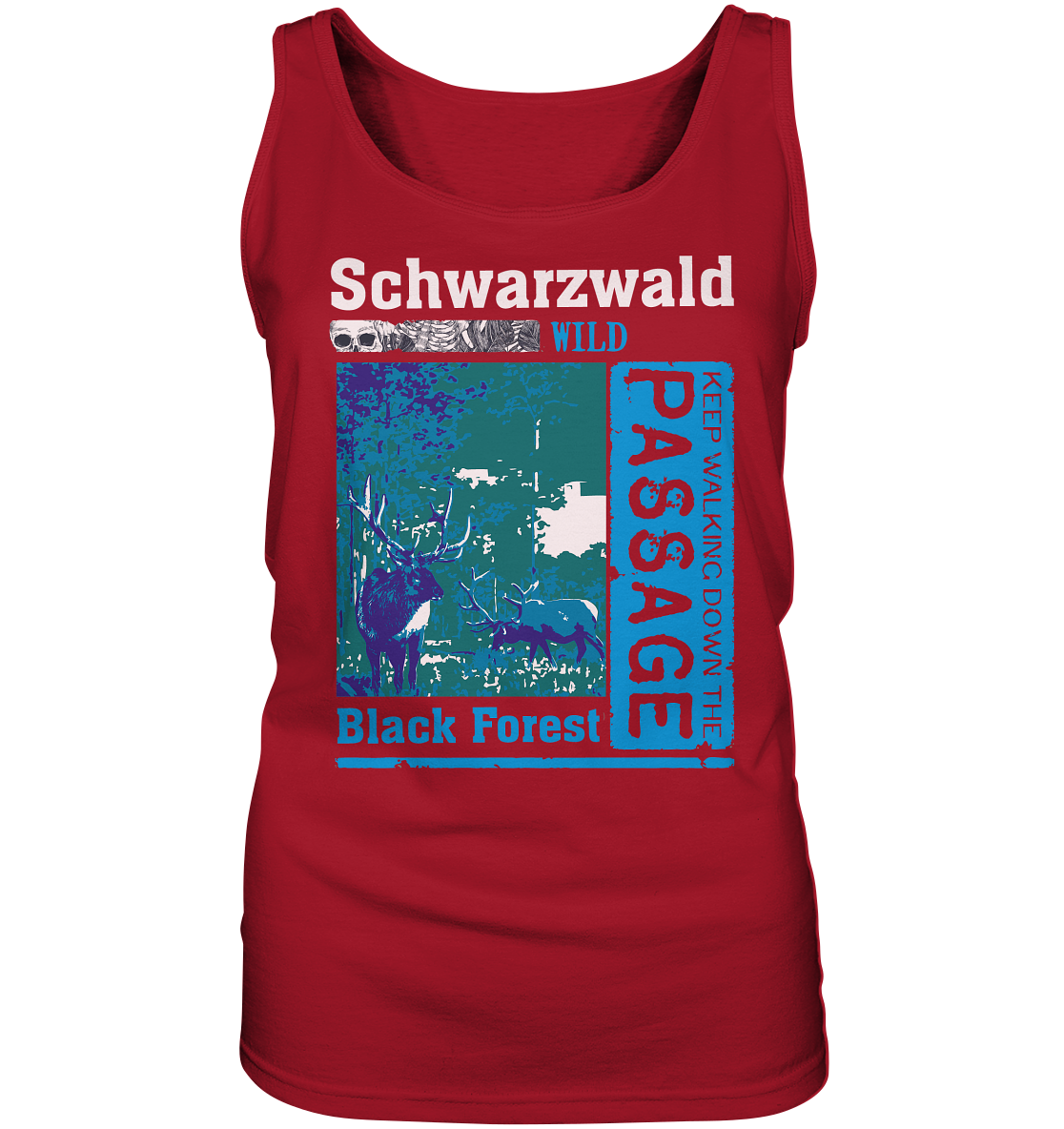 Schwarzwald Wild Passage | Damen Tank Top