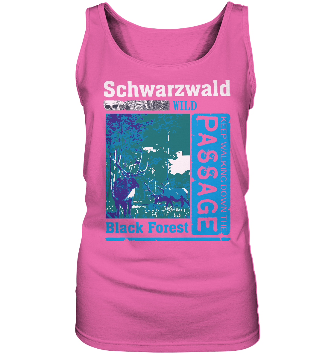 Schwarzwald Wild Passage | Damen Tank Top