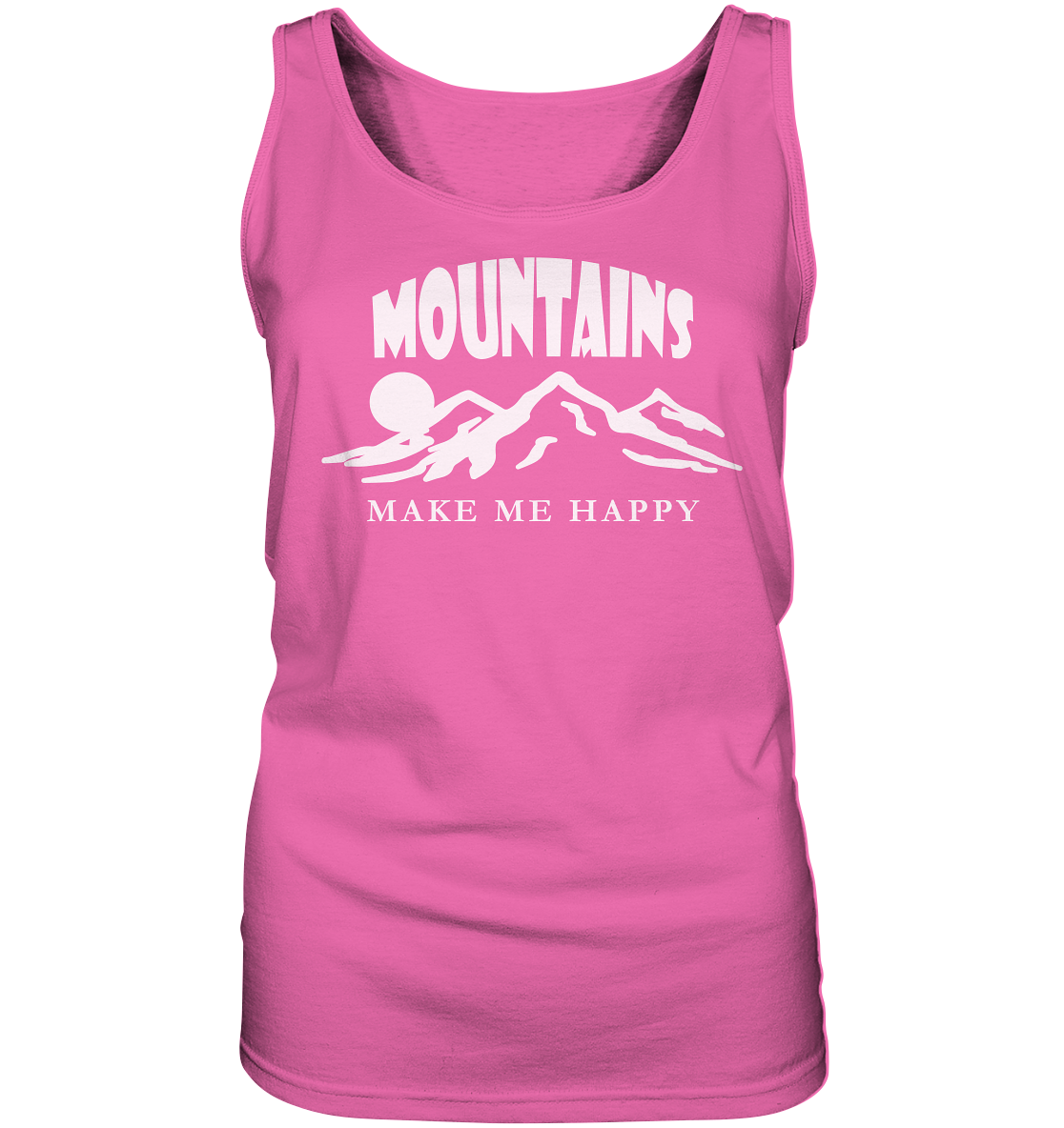 Mountains Make Me Happy | Damen Tank-Top