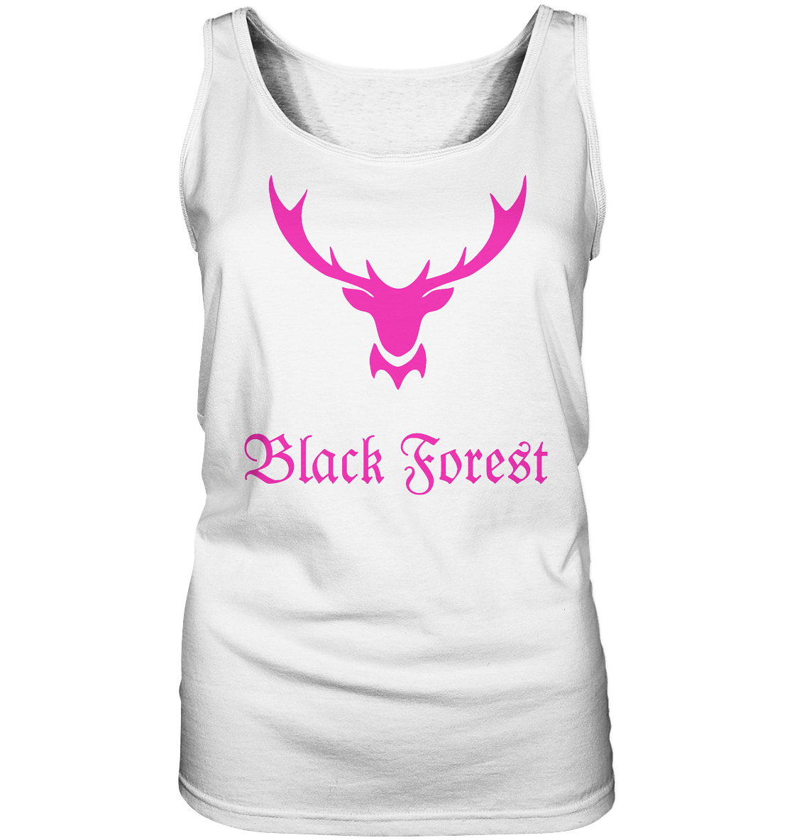 Black Forest Hirschgeweih | Organic Damen Tank-Top