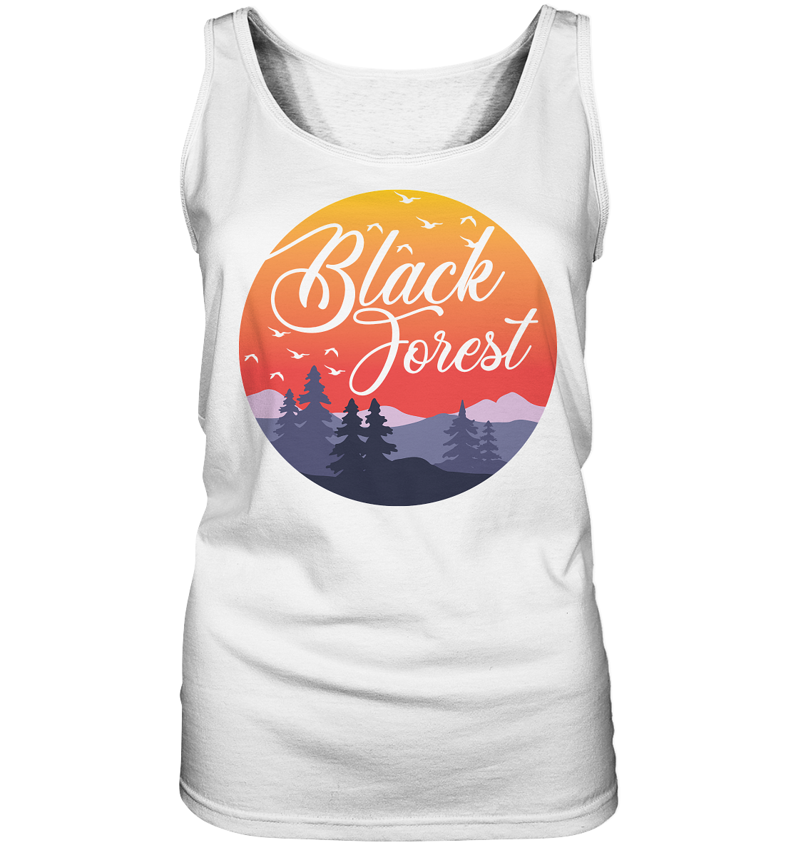 Black Forest Sunset | Damen Tank-Top