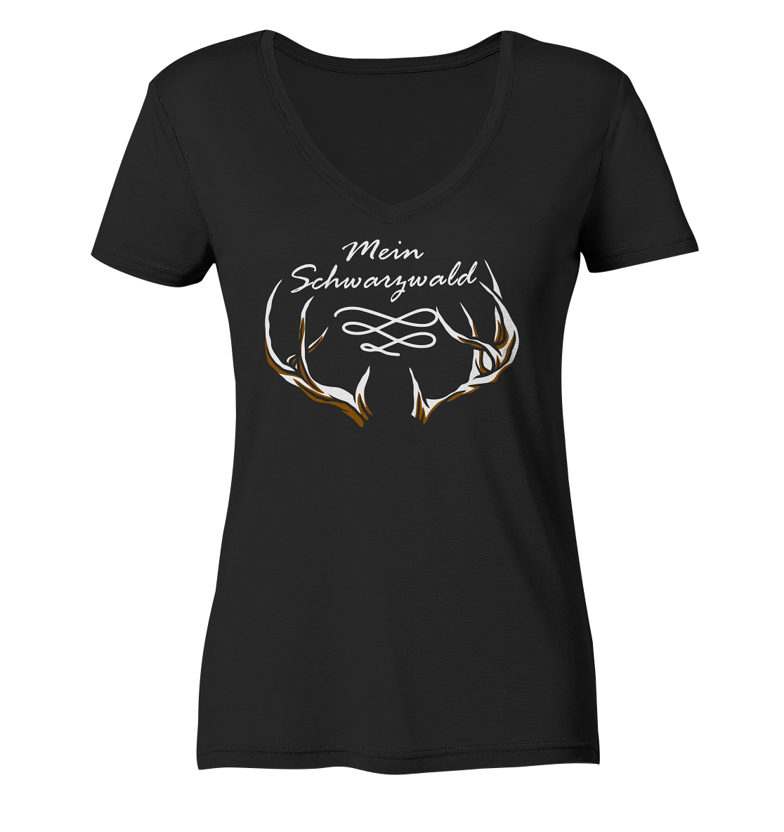 Mein Schwarzwald | - Ladies V-Neck Shirt