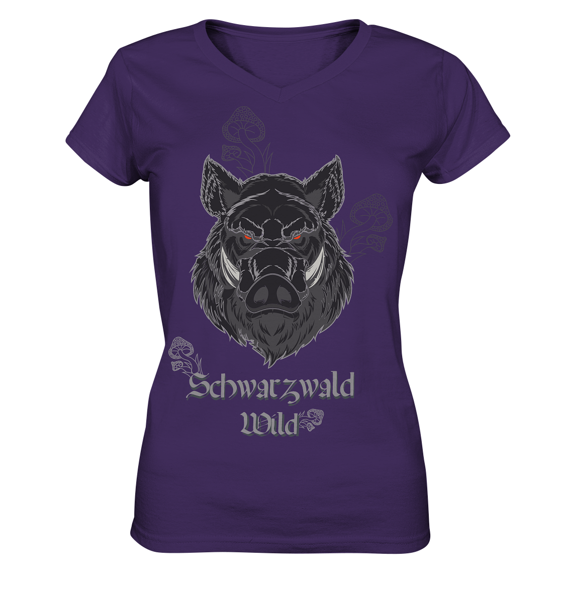 Schwarzwald Wild | Damen V-Neck Shirt